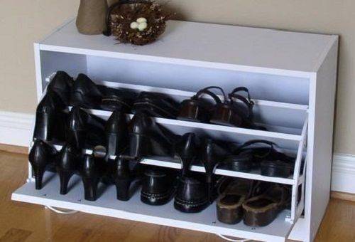 shoes in the locker