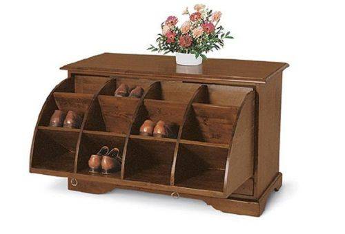 Slim cupboard for shoes