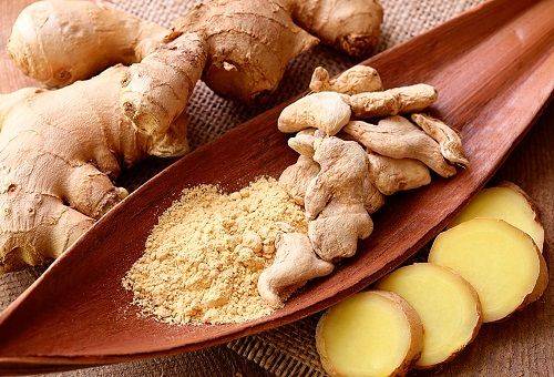 dried ginger