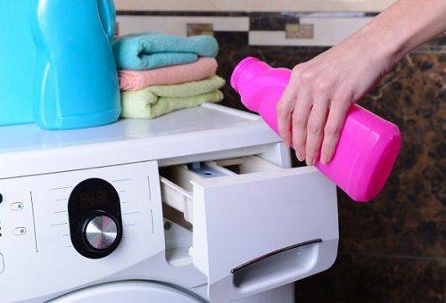 use of an air conditioner for a washing machine
