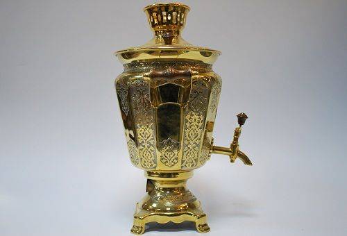 brass samovar