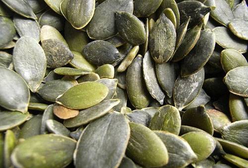 Peeled pumpkin seeds