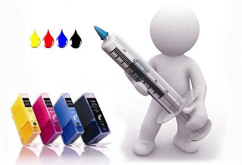Refill the printer with ink