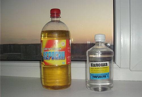 Kerosene and refined gasoline