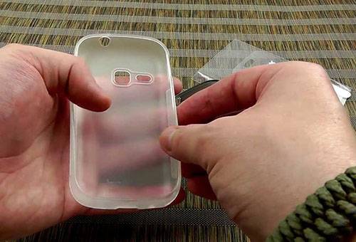 Silicone phone case