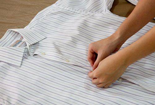 shirt ironing