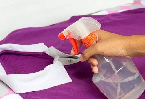ironing with water