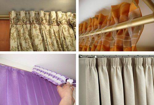the curtains