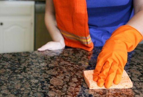 worktop cleaning