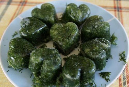 frozen dill