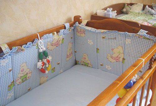 crib with sides