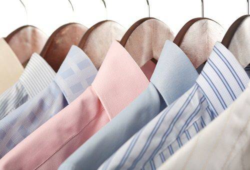 shirts on hangers