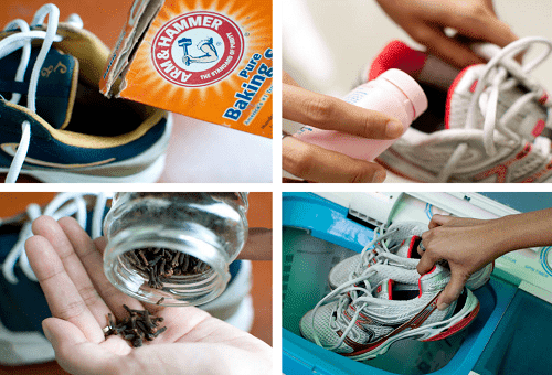 shoe odor removal methods