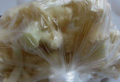 cauliflower in a package