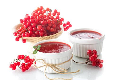 Jam from viburnum