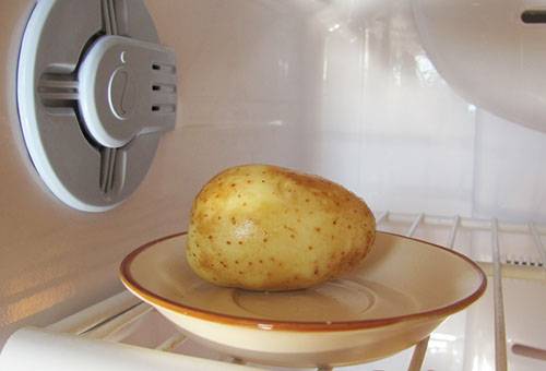 Fries in the fridge