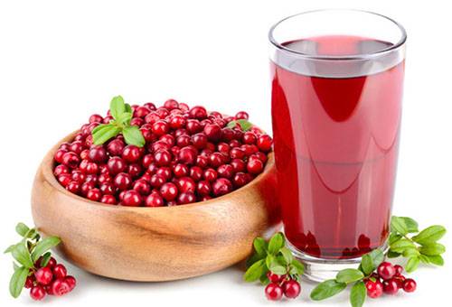 Cranberry juice