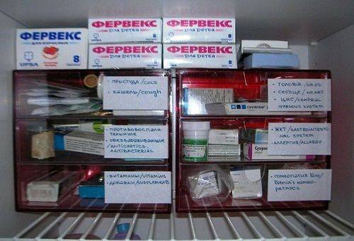 preparāti ledusskapī