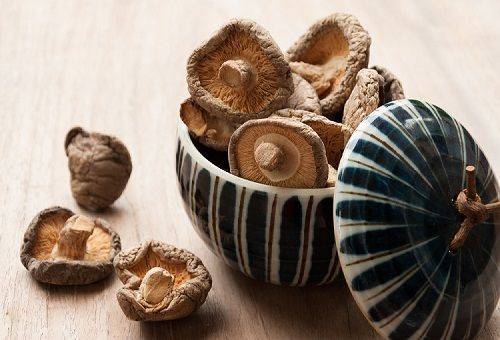 dried mushrooms