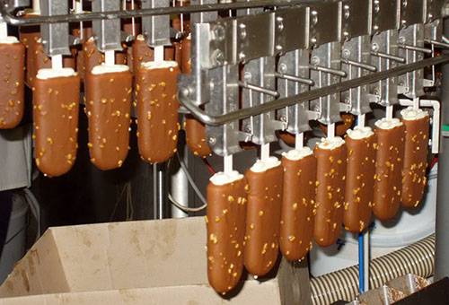 Popsicle production