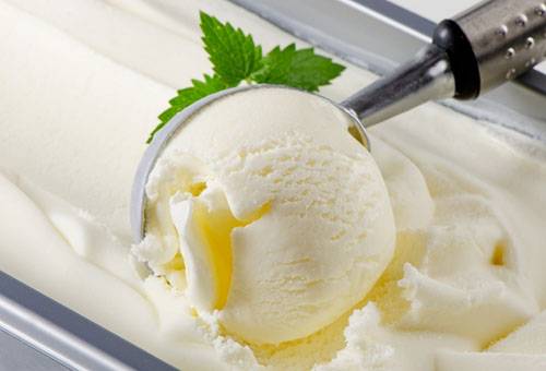 Fresh ice cream