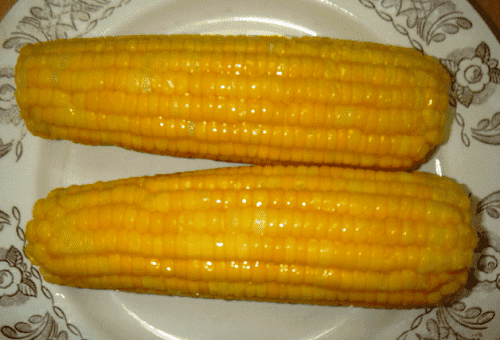 boiled corn