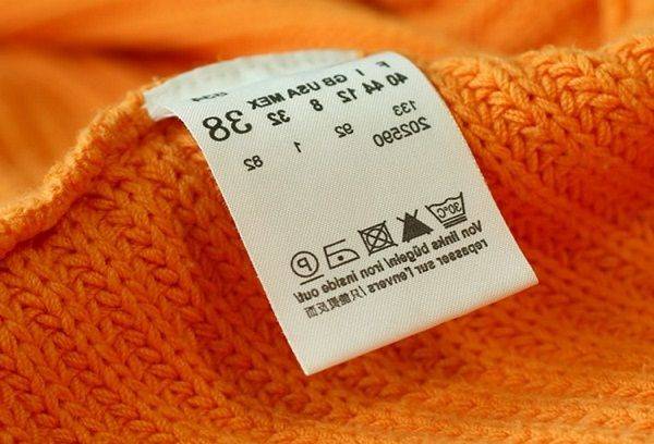 Clothing label