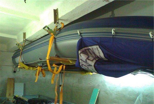 PVC hanging boat