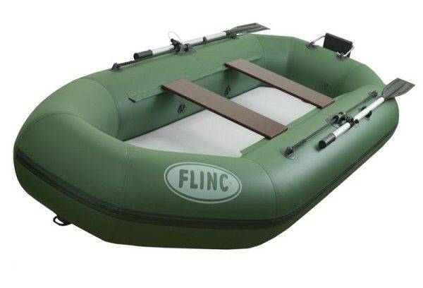 PVC green boat