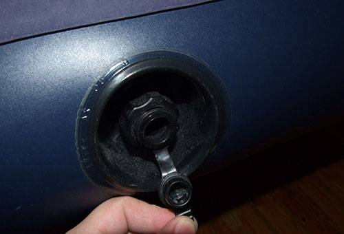 Air mattress valve