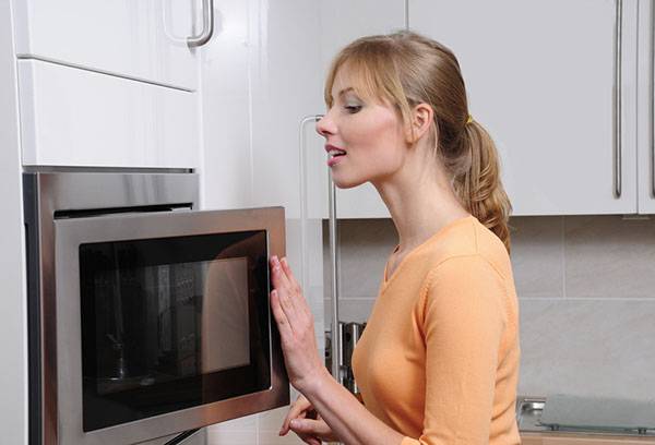 Quick defrost in the microwave