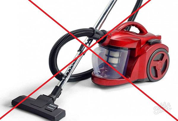 Do not vacuum mercury