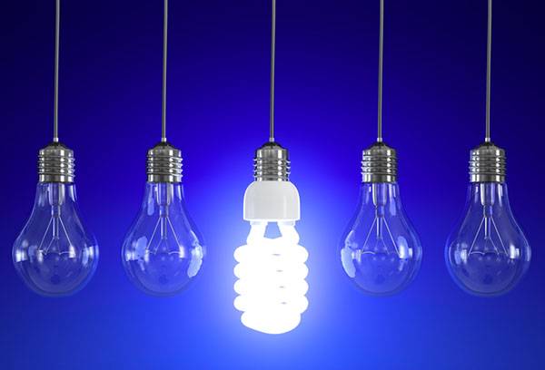 Energy saving light bulb