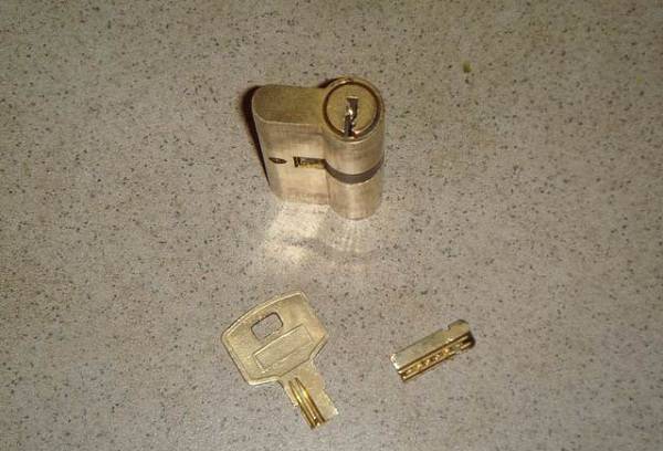 broken key