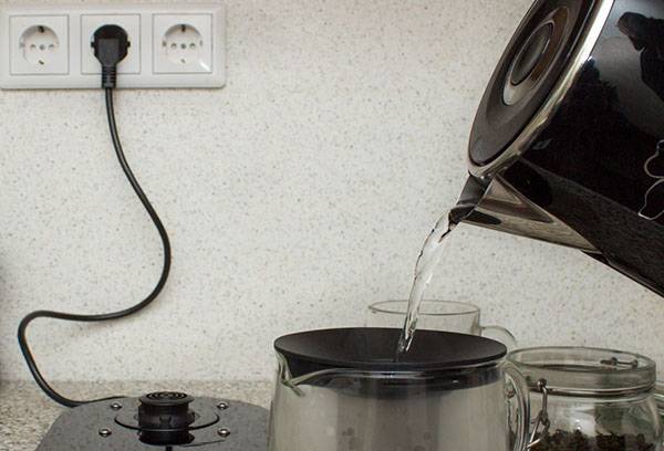 Boiled water