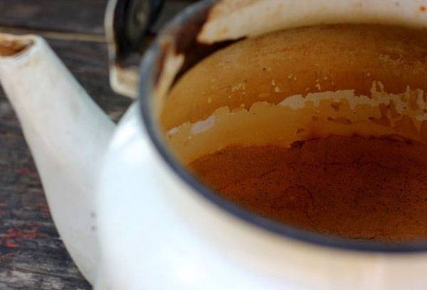 Rust in the kettle