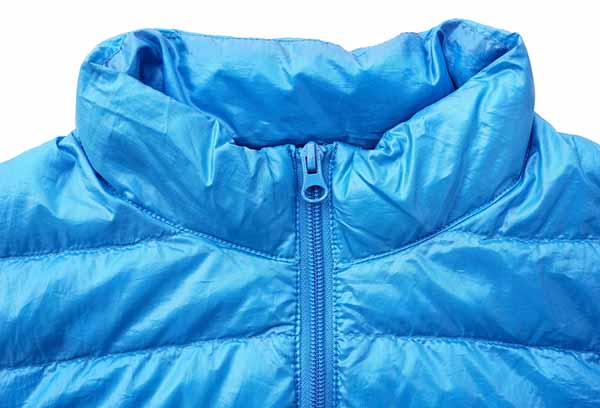 Jacket collar on synthetic winterizer