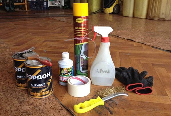 Movil and other corrosion inhibitors