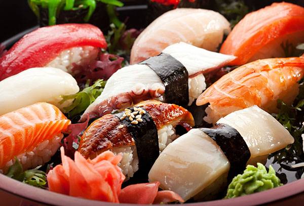 Fresh sushi