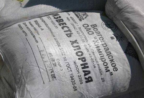 Bleaching powder