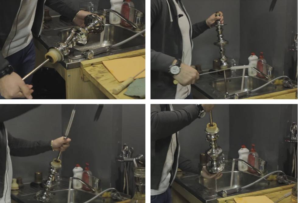 shisha mine cleaning
