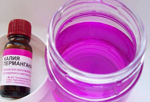 Manganese solution