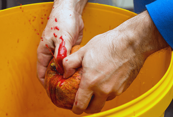 pomegranate juice on hand