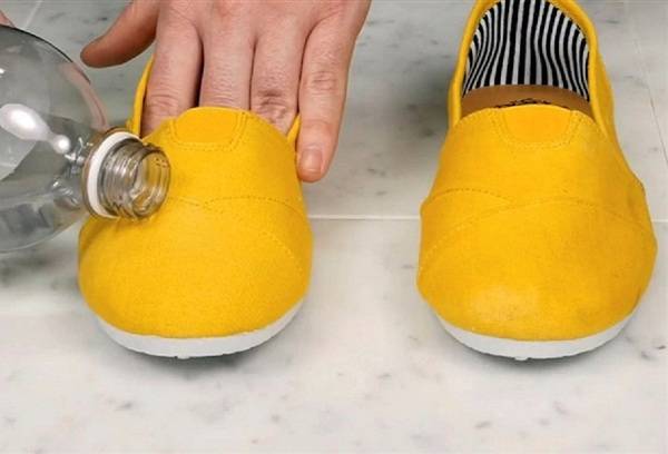 colored shoes