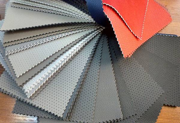 Eco leather samples