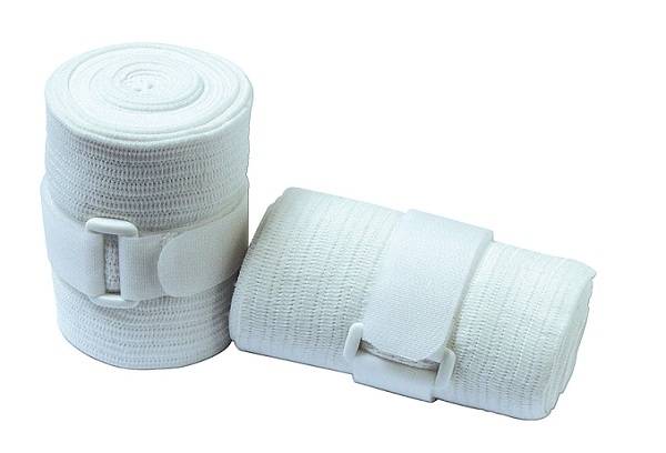 bandage with nylon fibers