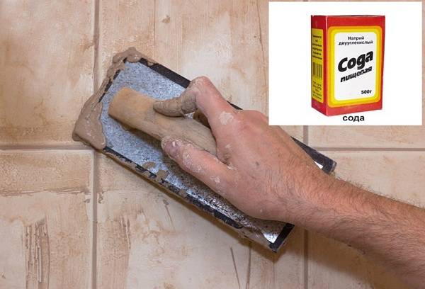 tile cleaning soda