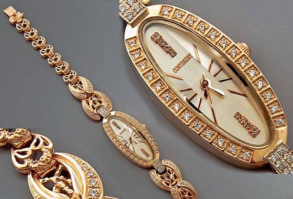 Gold watch
