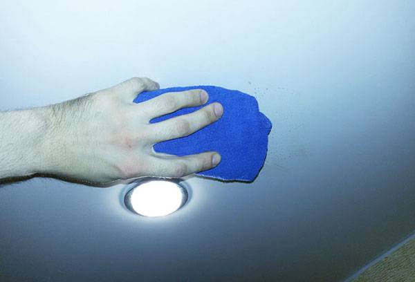 Stretch Ceiling Cleaning