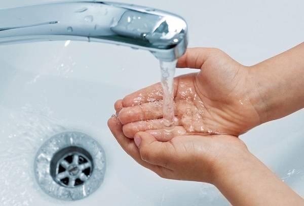 hand washing
